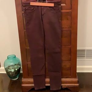 Joe’s Jeans coated denim The Skinny EUC size 28